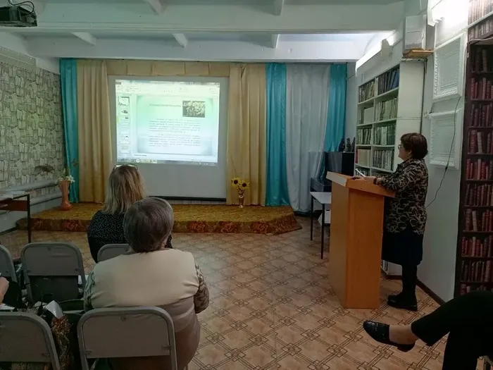 Рабочий семинар библиотекарей района