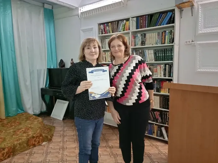 Рабочий семинар библиотекарей района