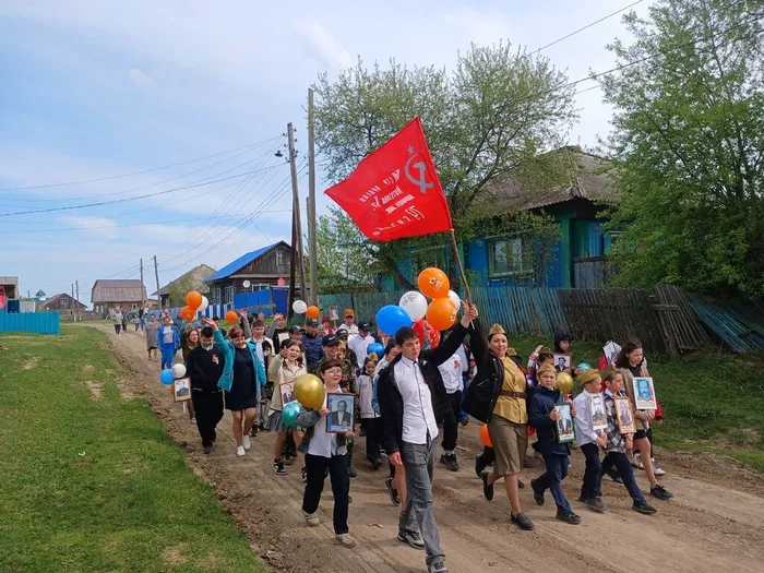 Память в строю:&nbsp;«Бессмертный полк» деревни&nbsp;Байбы