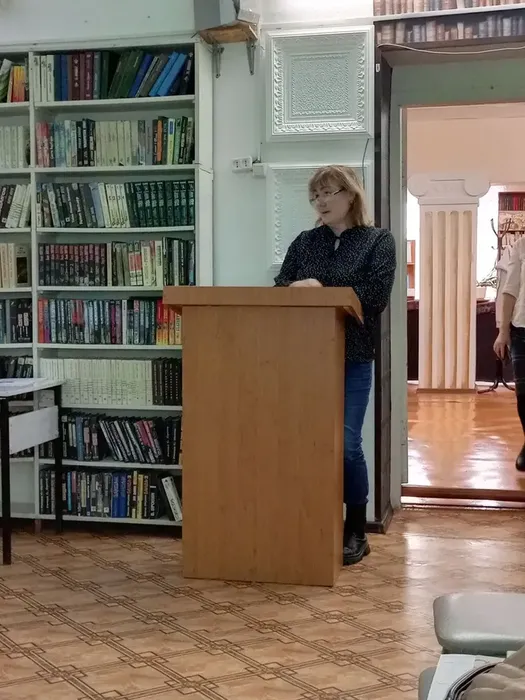 Рабочий семинар библиотекарей района