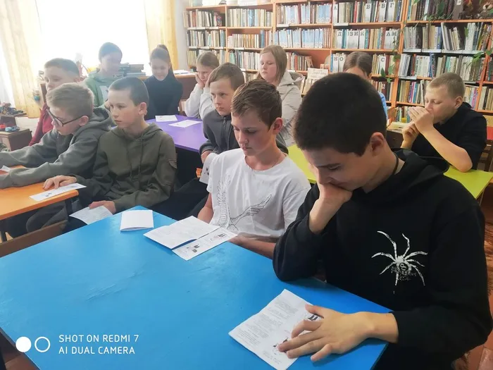 Библиотечный урок «10 причин читать книги»