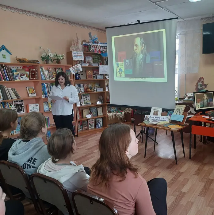 Литературный портрет&nbsp; «Салтыков – Щедрин…вспомним о нём»