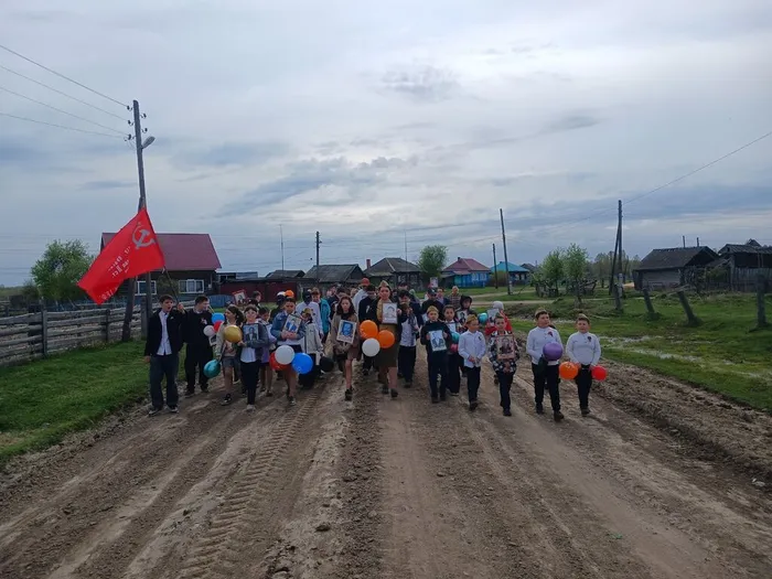 Память в строю:&nbsp;«Бессмертный полк» деревни&nbsp;Байбы