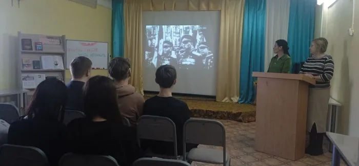 Литературно-исторический час &nbsp;«На огненных московских рубежах»