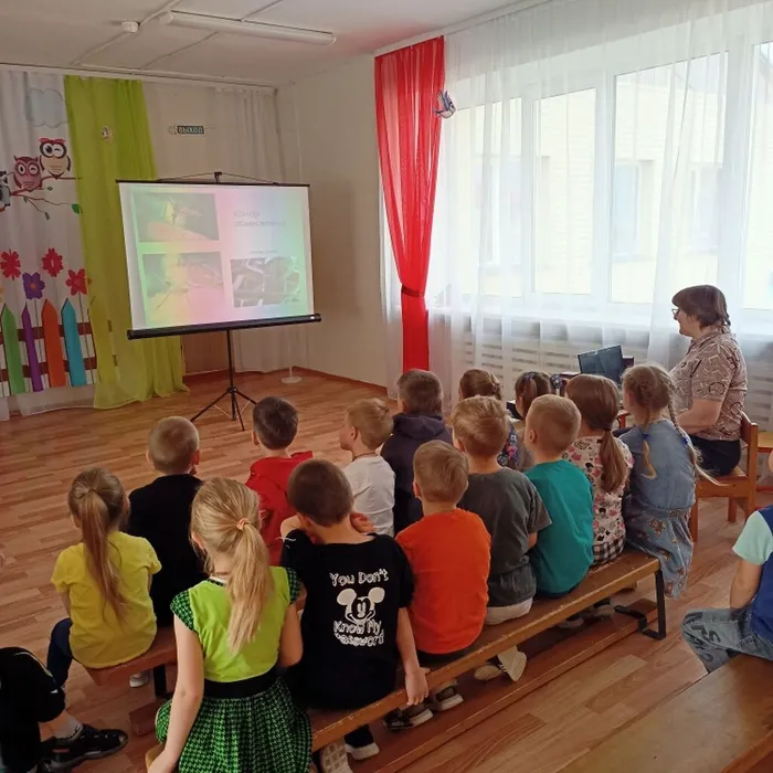 Экологический час «О тех, кто плавает, летает, жужжит, мяукает и лает»