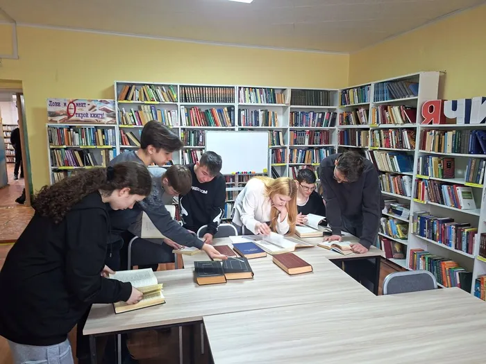 «Библиотечные тайны»&nbsp;раскрыли старшеклассники ТСОШ № 2!