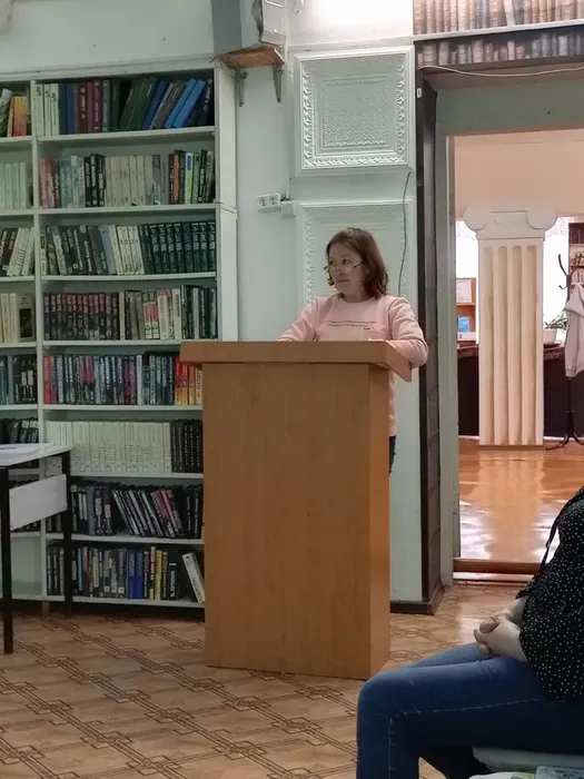 Рабочий семинар библиотекарей района