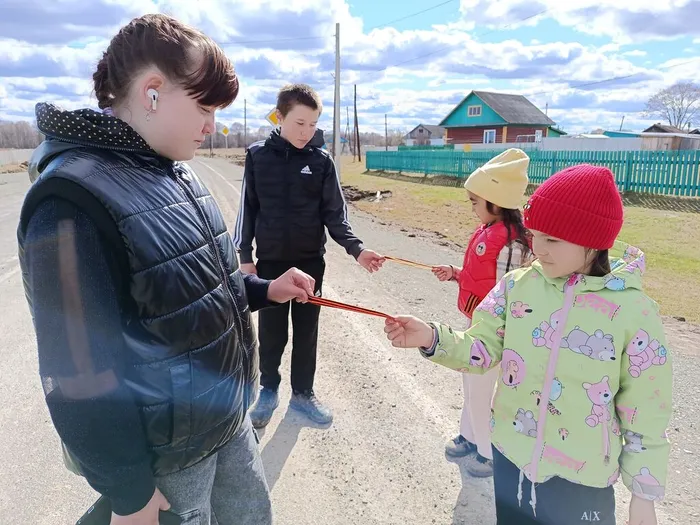 Акция «Георгиевская ленточка»